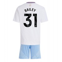 Aston Villa Leon Bailey #31 Udebanesæt Børn 2024-25 Kortærmet (+ Korte bukser)